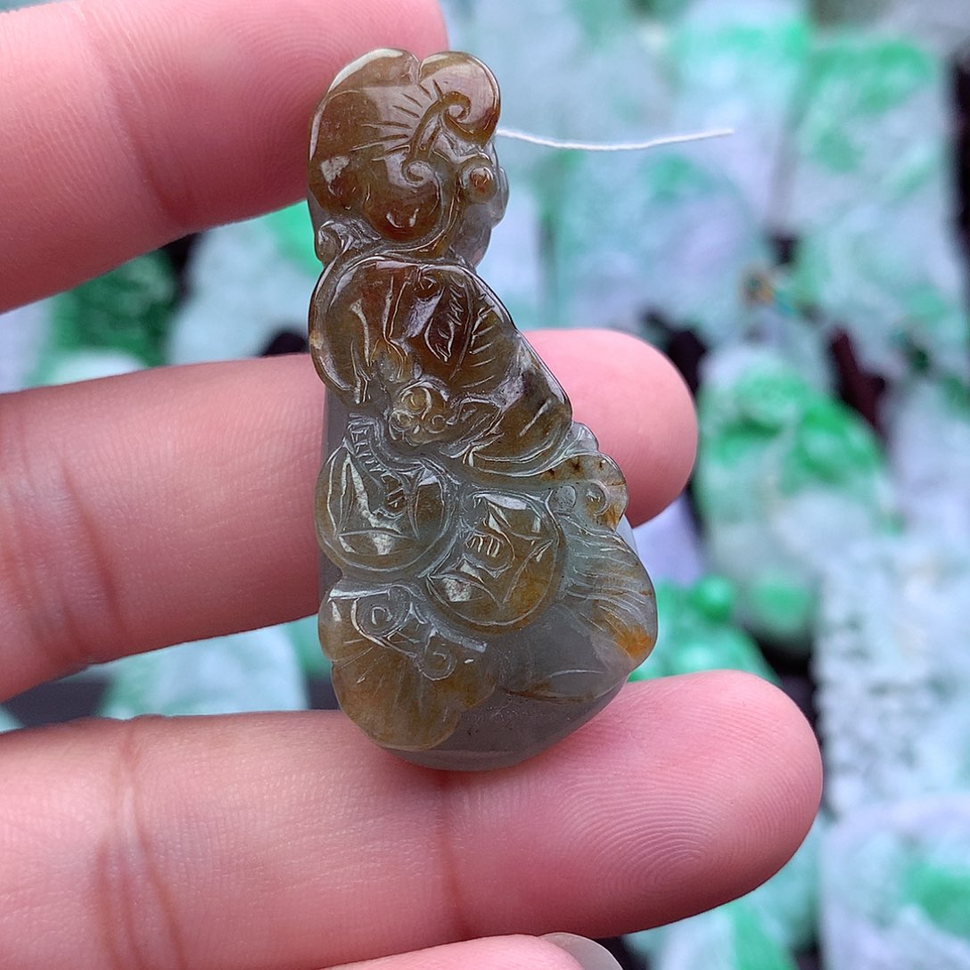 翡翠吊坠(不含链)未镶嵌