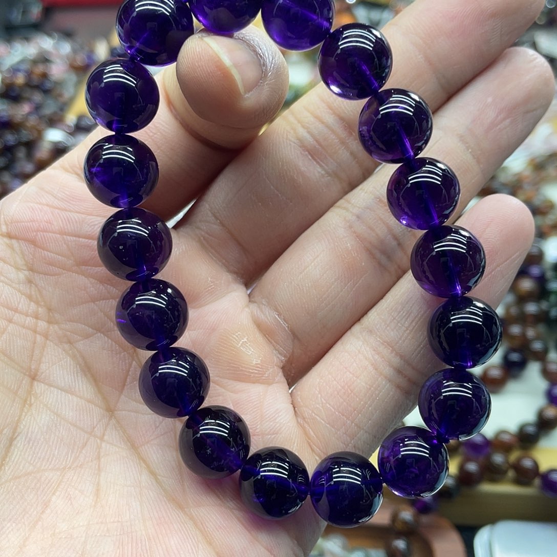 水晶未镶嵌手串天然