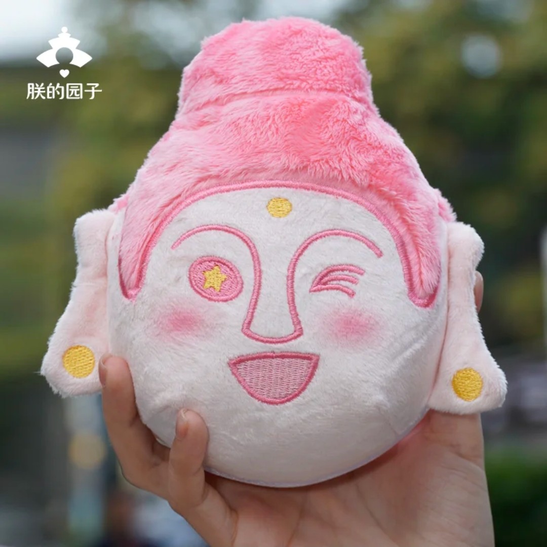 【朕的园子】三世转福·双面翻转毛绒挂件