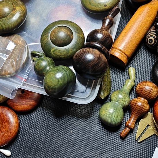 王****香榧木绿檀紫光檀