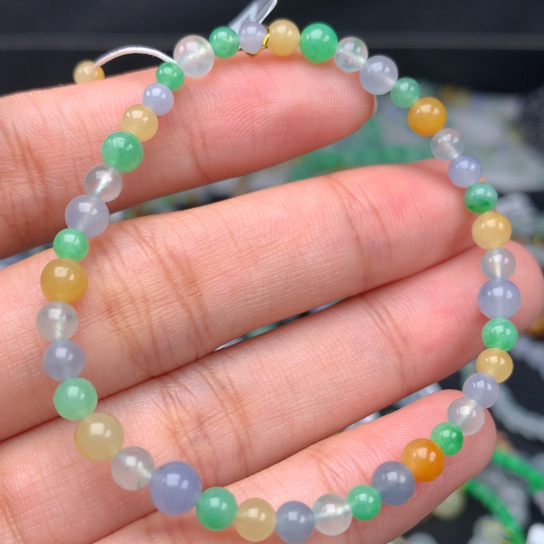 翡翠手链未镶嵌‼️新品‼️