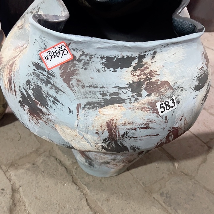 陶瓷景德镇精品花盆栽适合