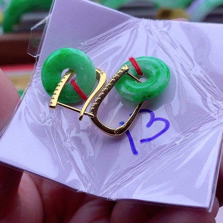 翡翠颈饰银S925镶嵌翡翠