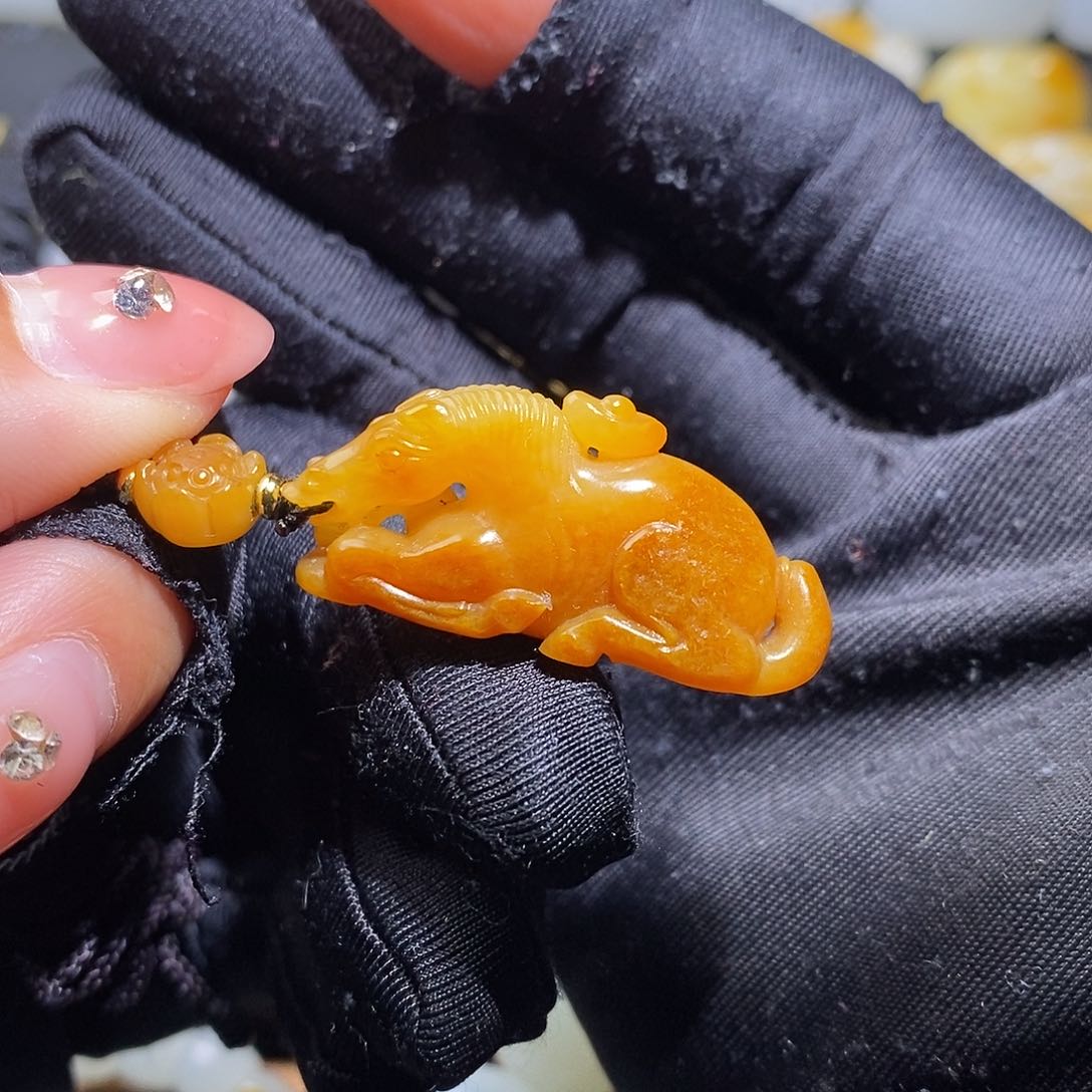 和田玉吊坠(不含链)未镶嵌