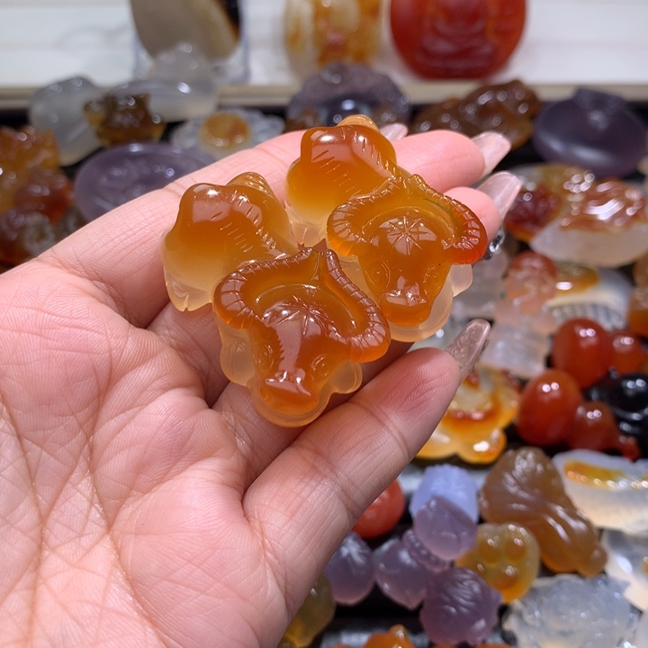 玛瑙/玉髓颈饰未镶嵌渝