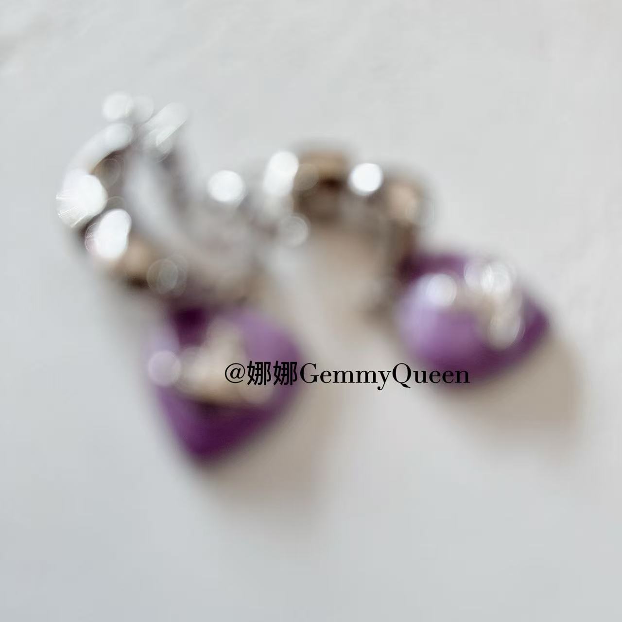 铜合金合成锆石耳饰 娜娜GemmyQueen耳环GQ05084