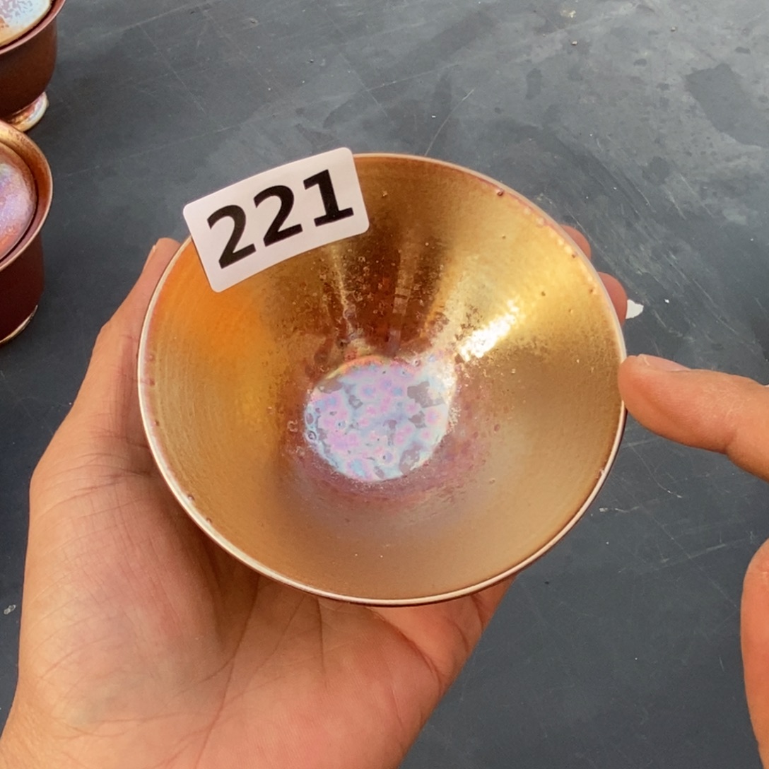 柴烧茶具陶瓷杯子