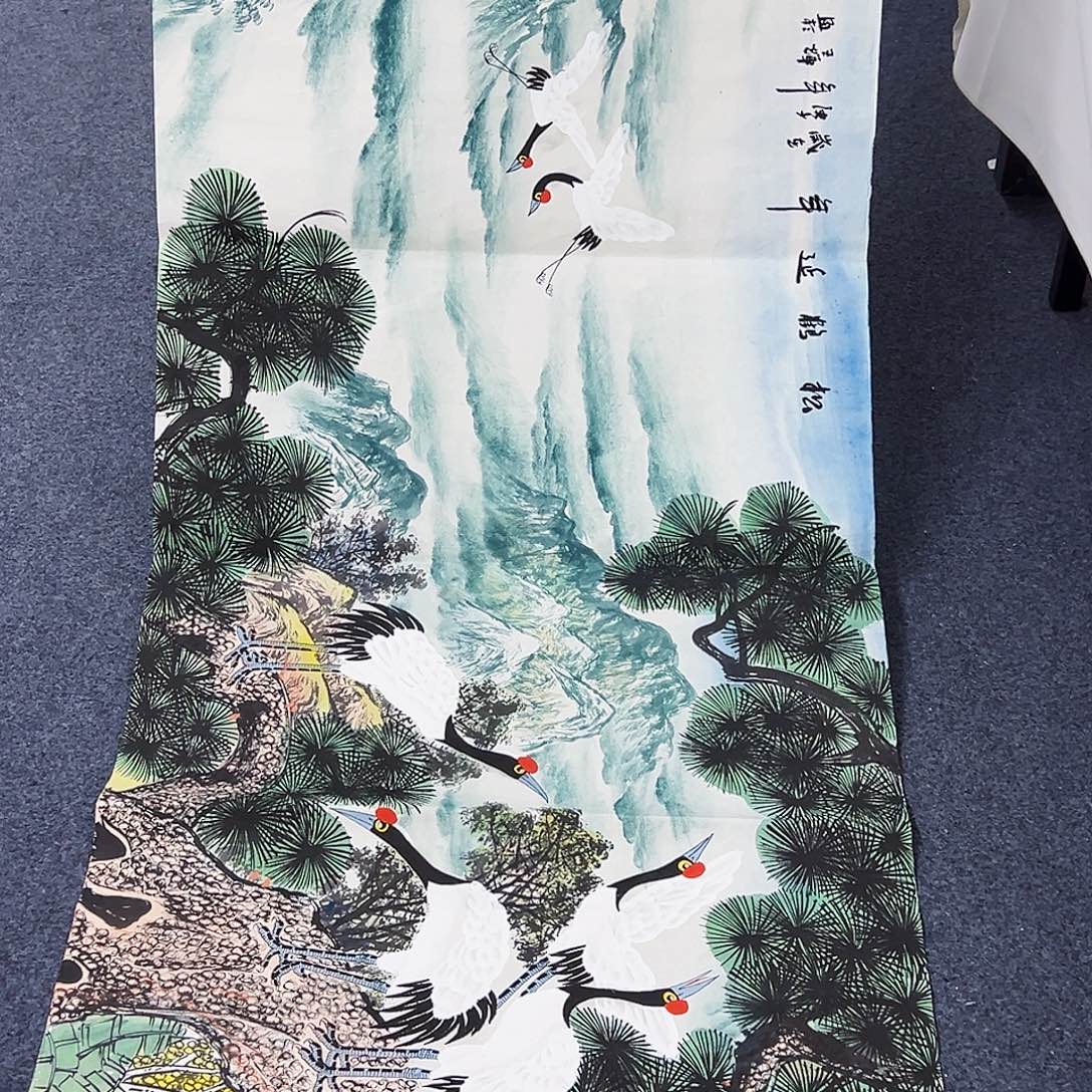 国画事事顺心如意万事如意