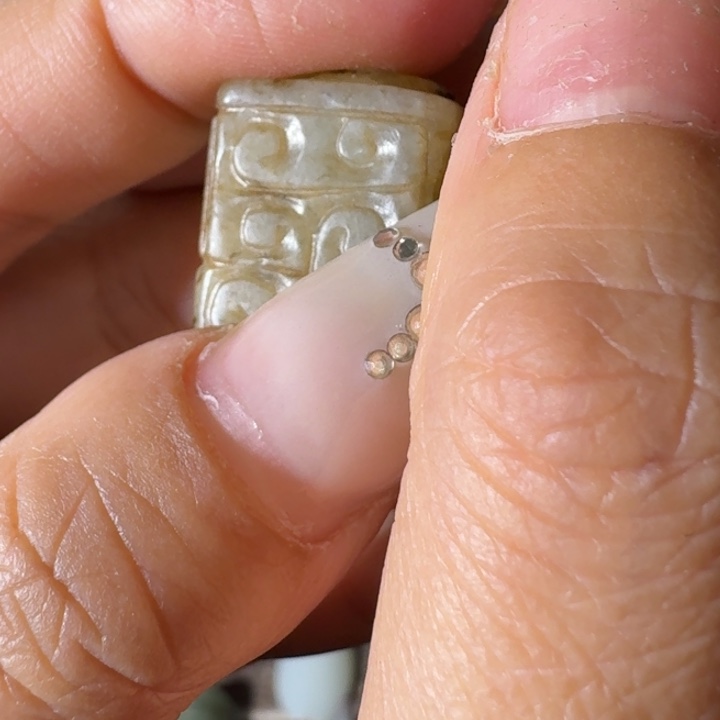 玛瑙/玉髓合金颈饰