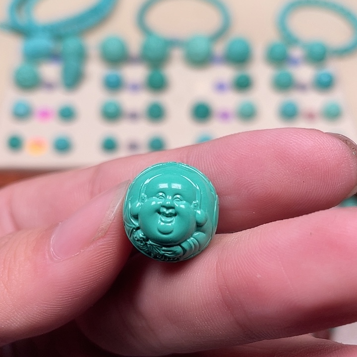 云见匠心手作雕刻配饰，尺寸15.2