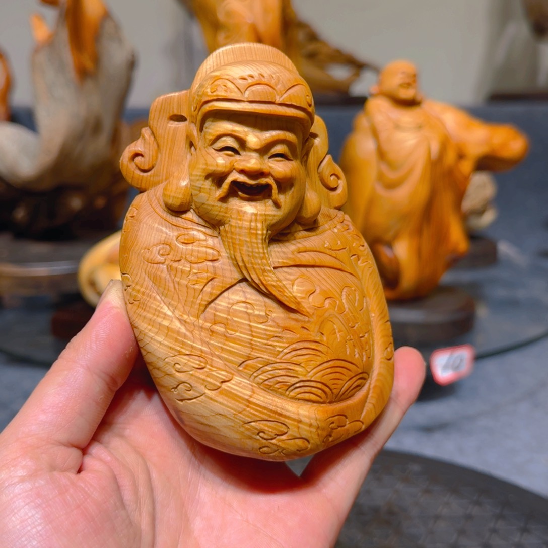 柏木（崖柏）崖柏手把件摆件