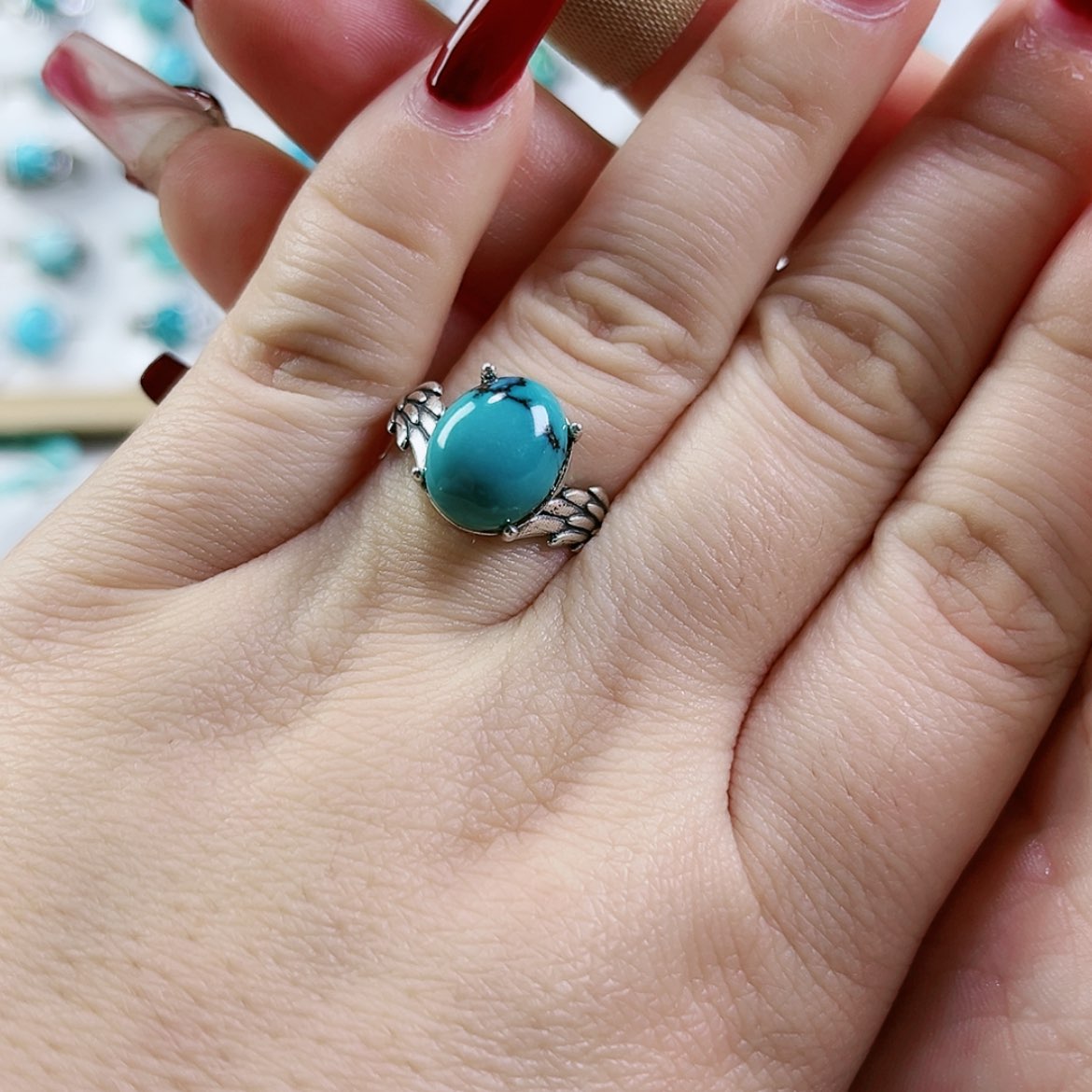 【闪购商品】绿松石珠宝奇石未镶嵌