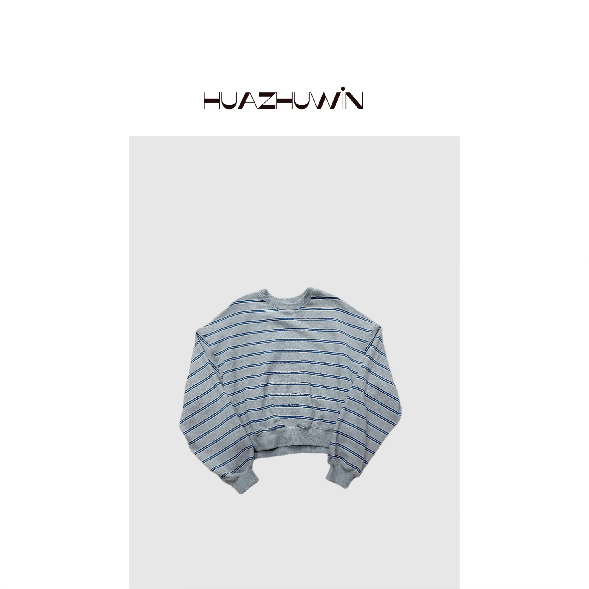 HZ-原单定制色圈圈棉套头卫衣