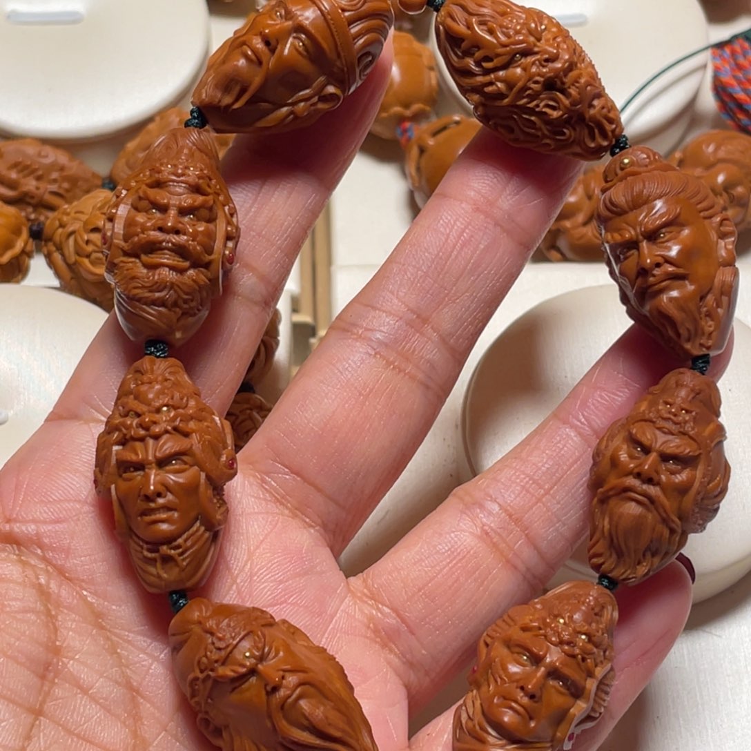 橄榄核手串/手链蜀国七雄橄榄核手串