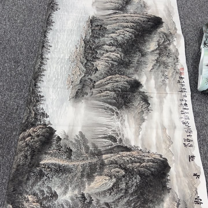 国画纯手绘字画教程分享