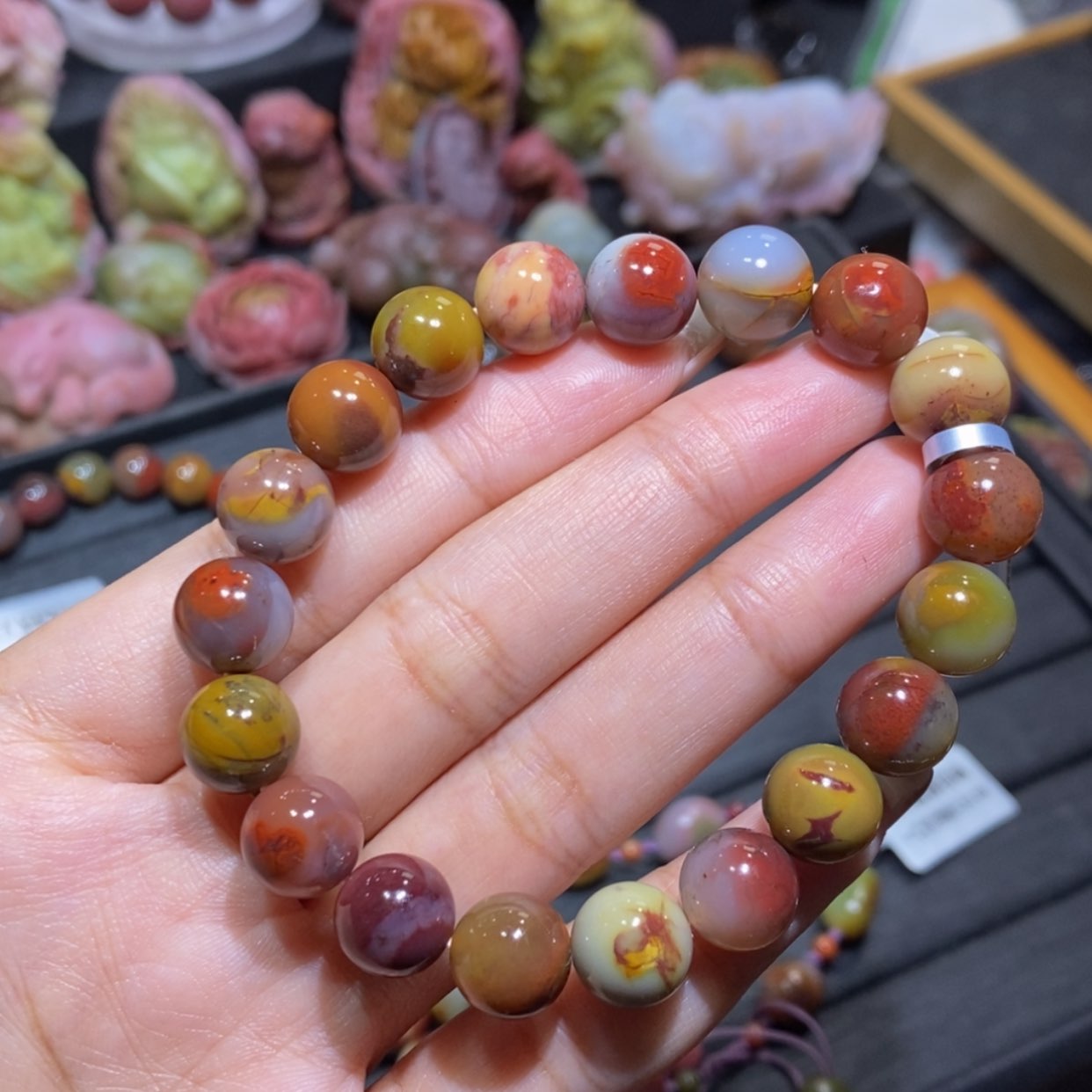 【闪购商品】未镶嵌手链玛瑙/玉髓盐源玛瑙