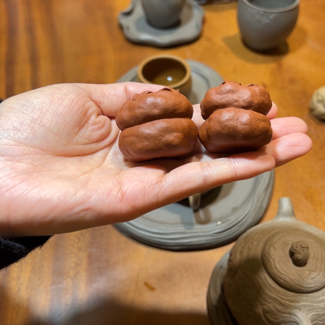 陶厚***雪事事如意摆件