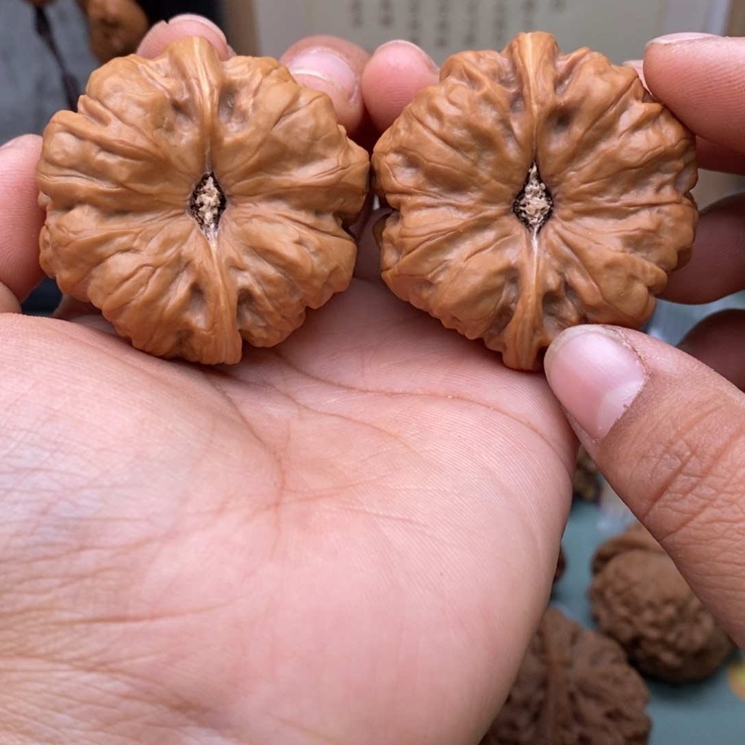 文玩核桃把件44蛤蟆头