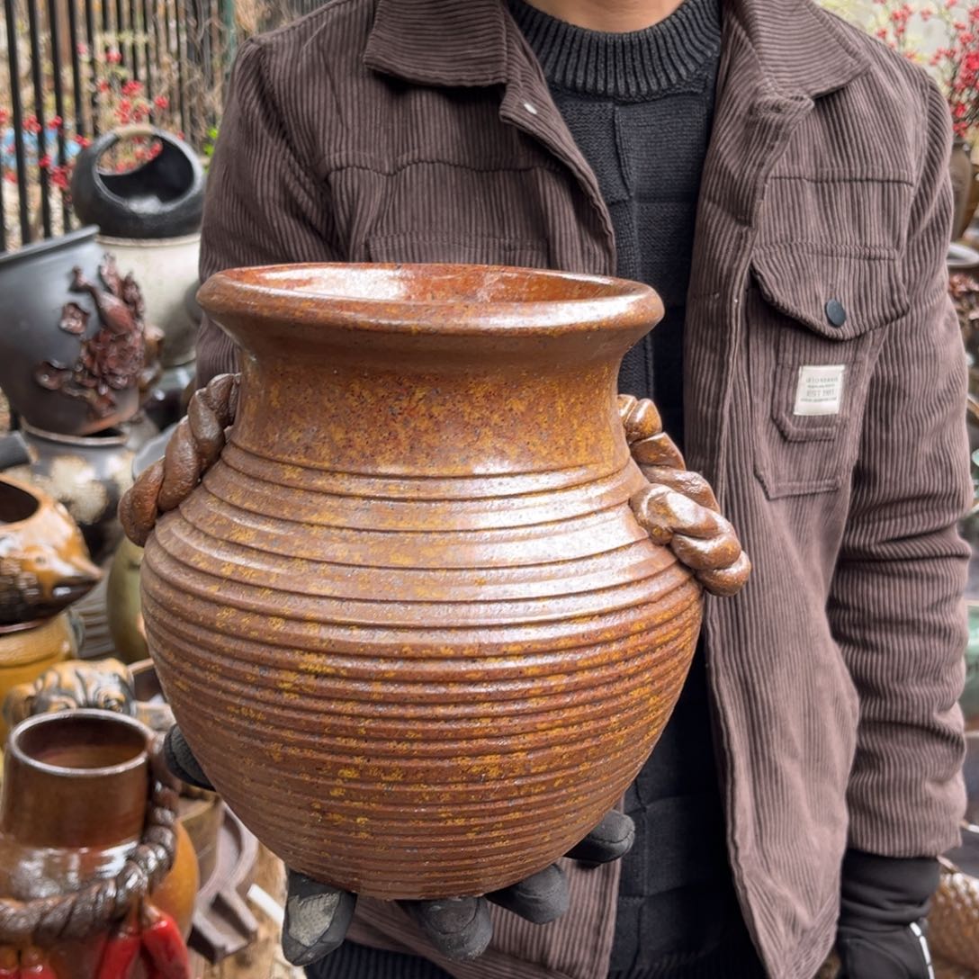 红陶高23口17有孔