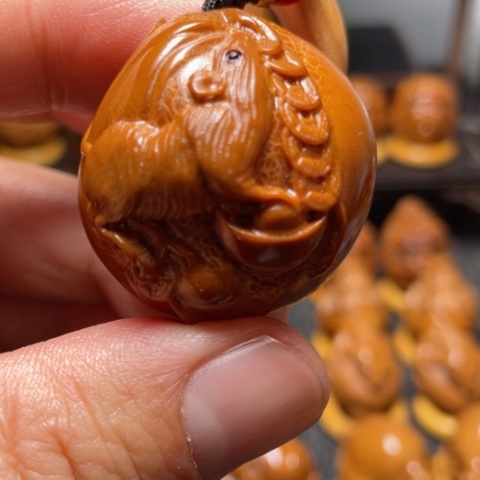 橄榄核手串/手链老鼠单子竹环穿配3.5左右