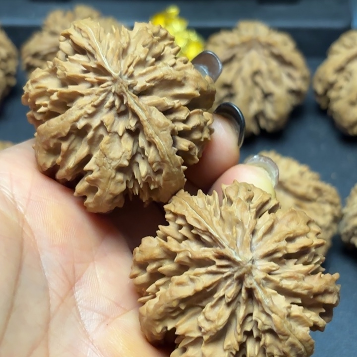 夕***下吊坠文玩核桃秦岭灯笼18