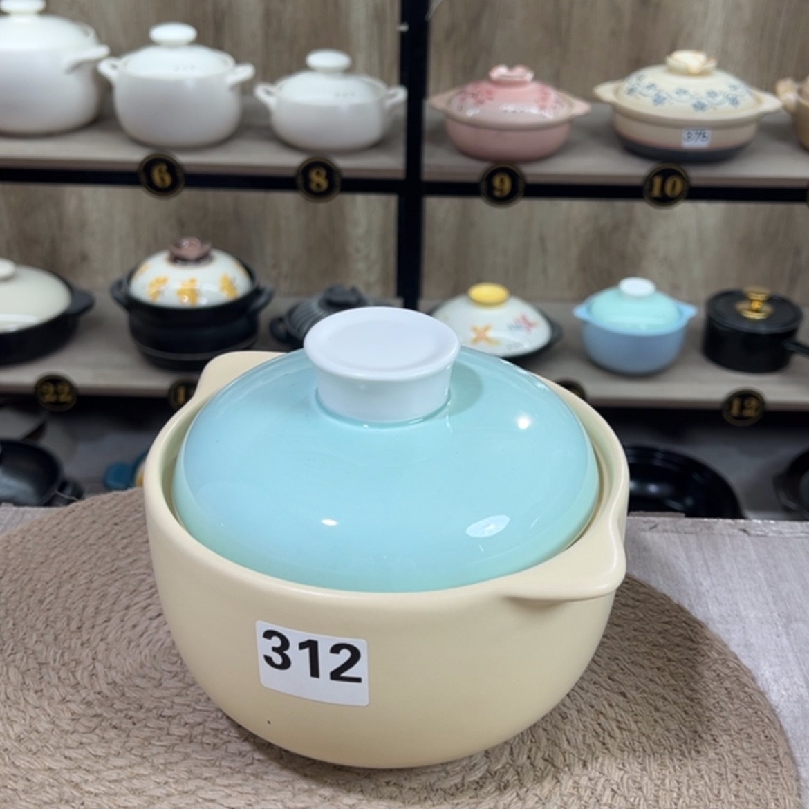 【闪购商品】1.8升砂锅微瑕疵品312