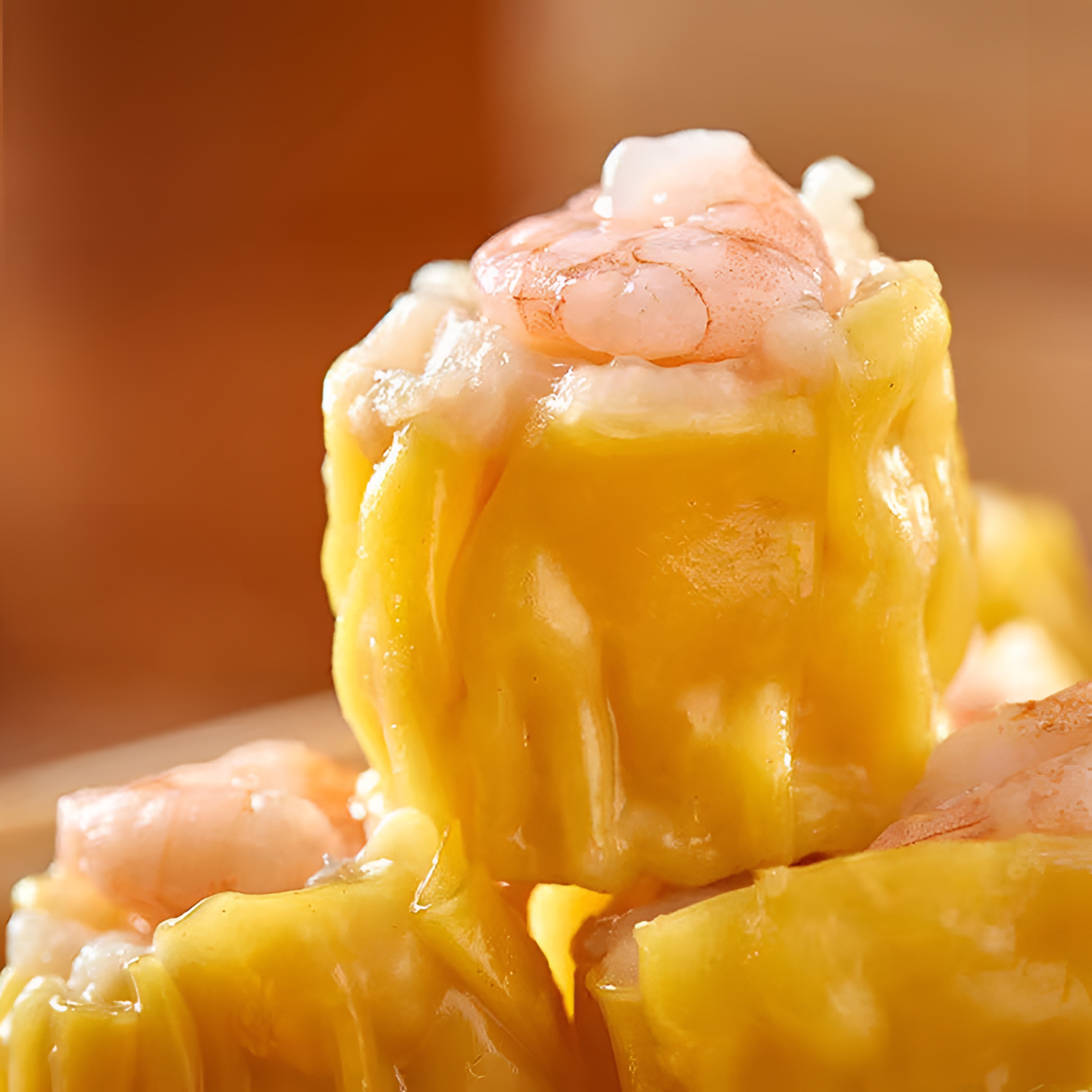 『大笑食品』虾仁鲜肉烧卖皮薄馅足240克/包*4速冻锁鲜广式早茶点心