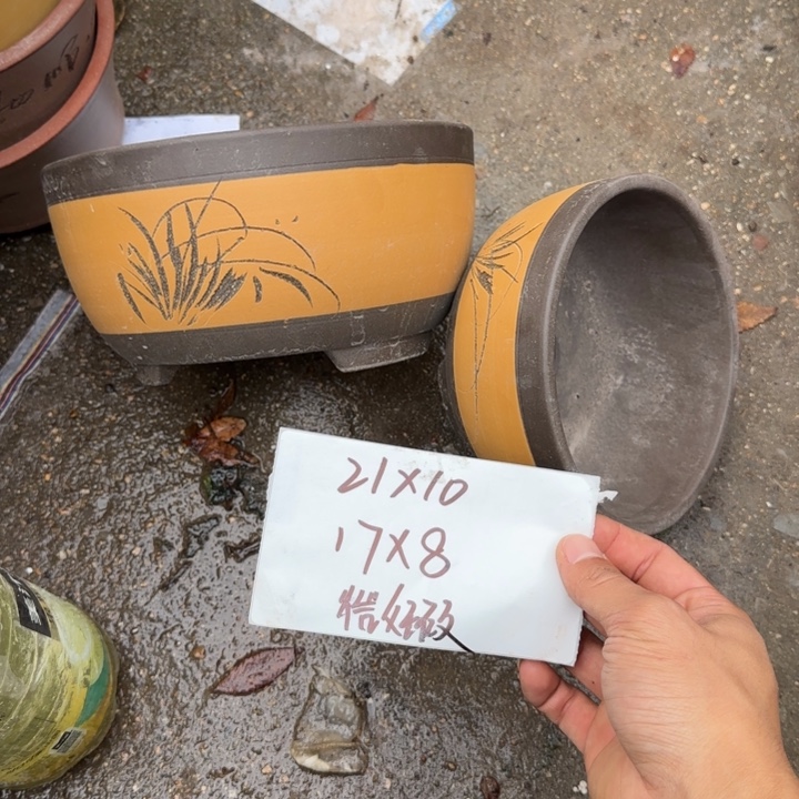 紫砂花盆特价商品