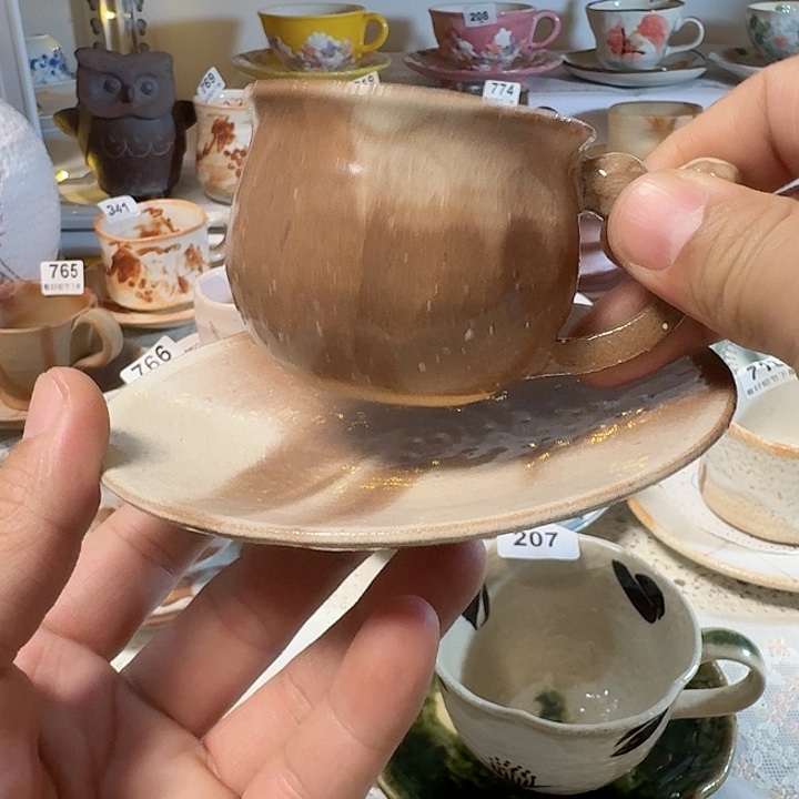 瓷片日本进口咖啡杯年后发货