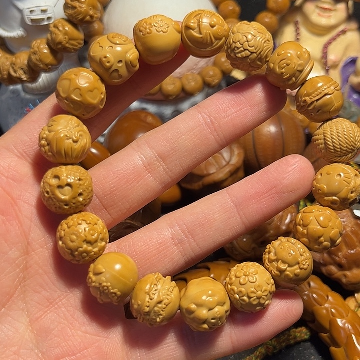 橄榄核手串/手链猴头1.45卡通多宝