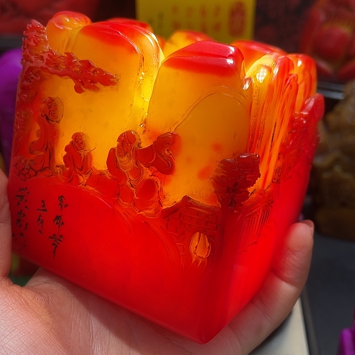 寿山石印石篆刻印章引首章闲章姓名章生日礼物