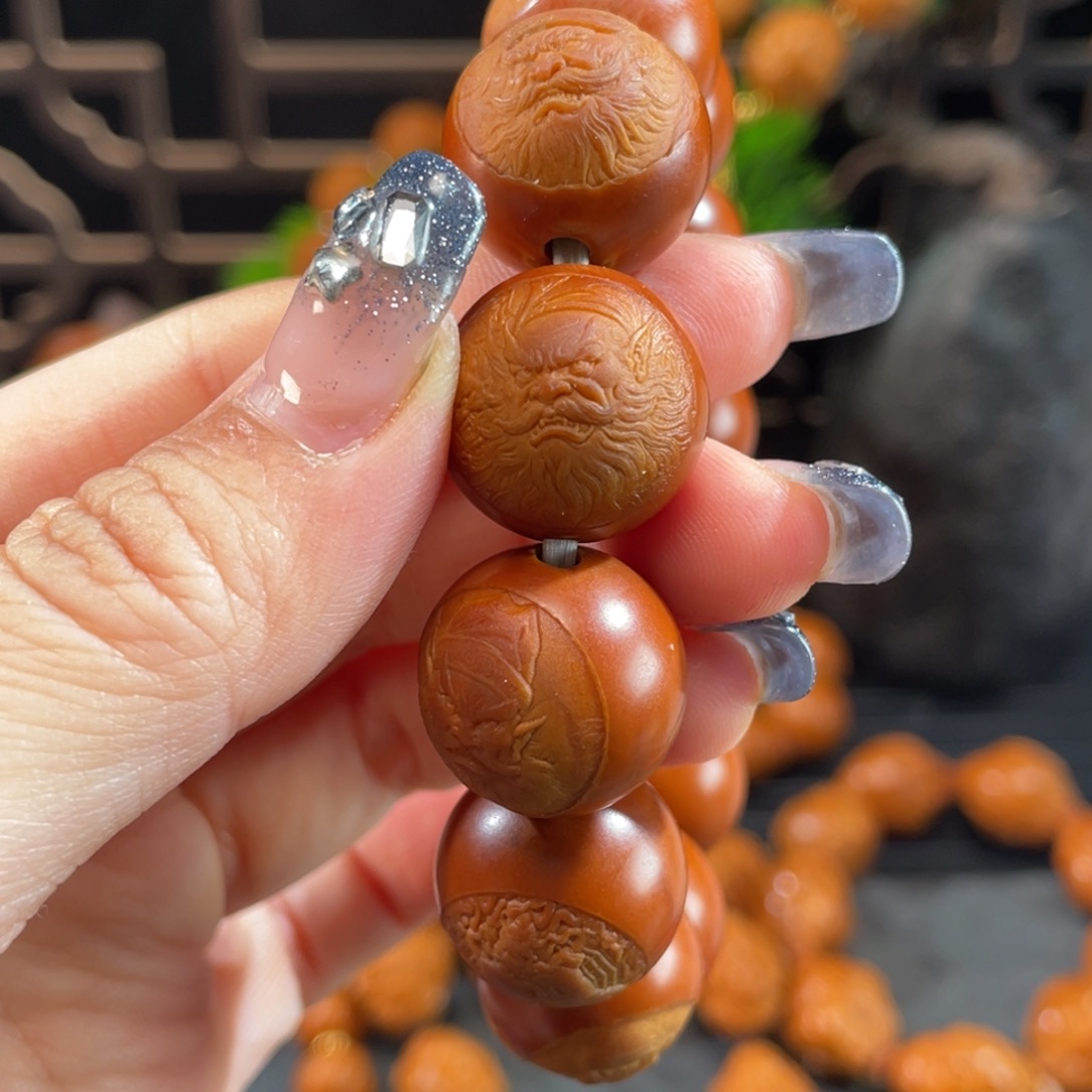 手串/手链橄榄核正圆钟馗