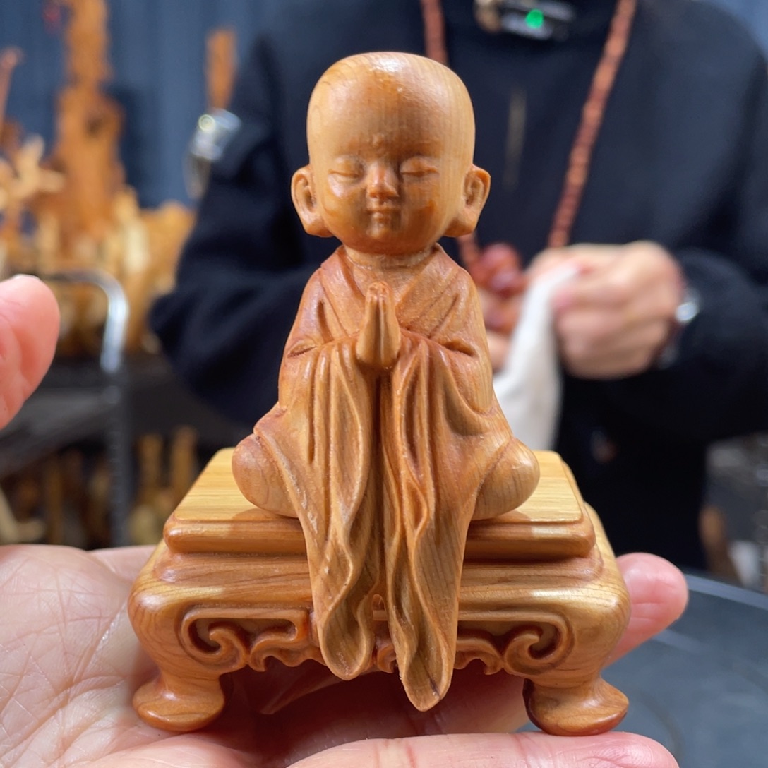 柏木（崖柏）手把件