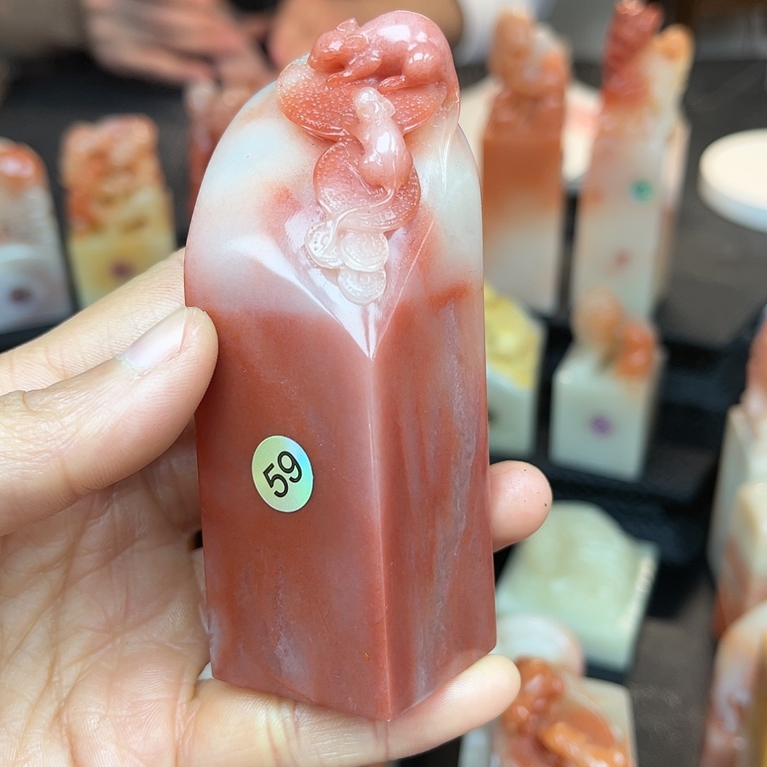 昌化石印石这么早的天都