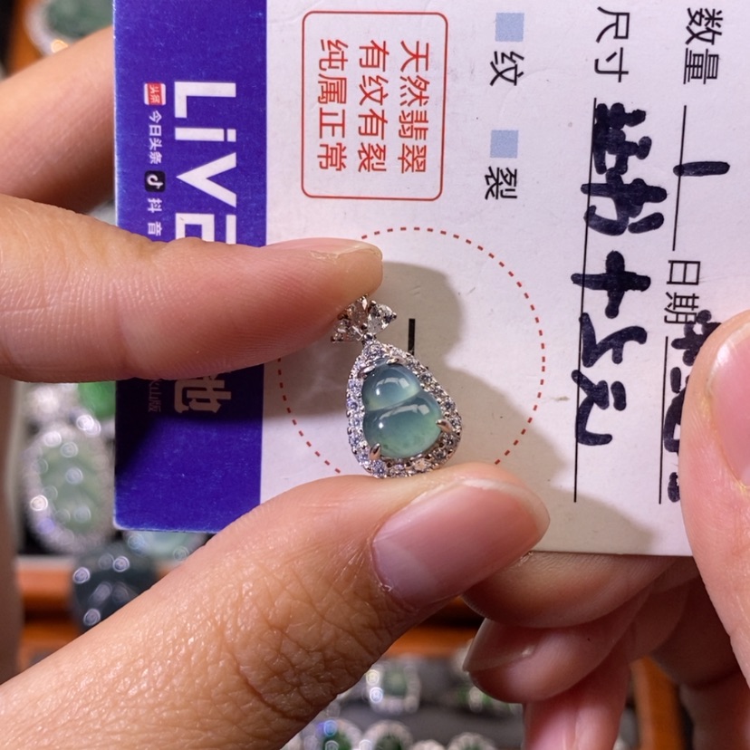 【闪购商品】翡翠颈饰未镶嵌天然