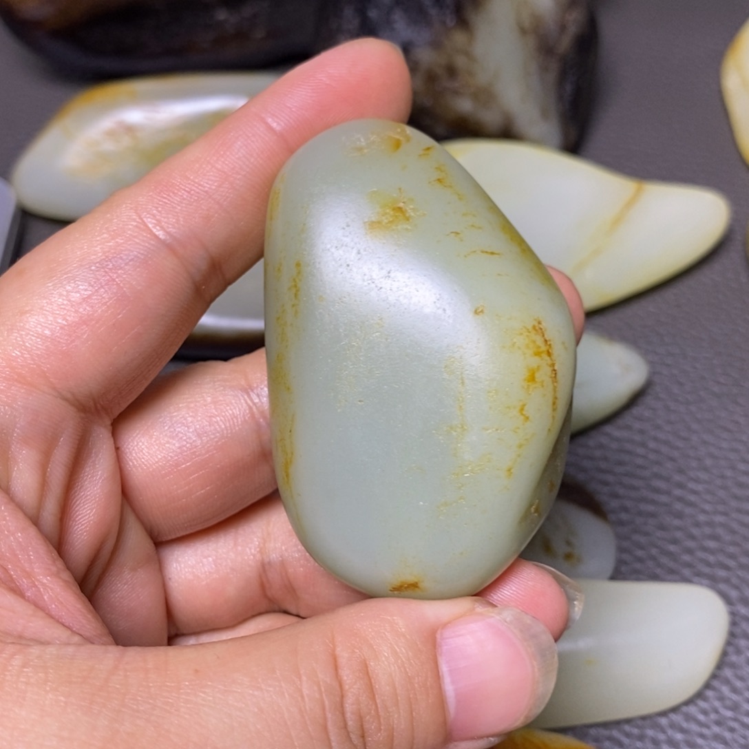 s***n和田玉未镶嵌挂件