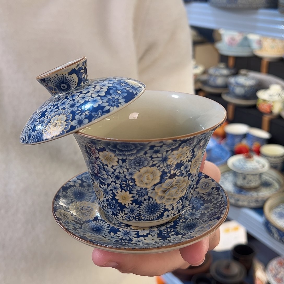 盖碗很漂亮我很喜欢