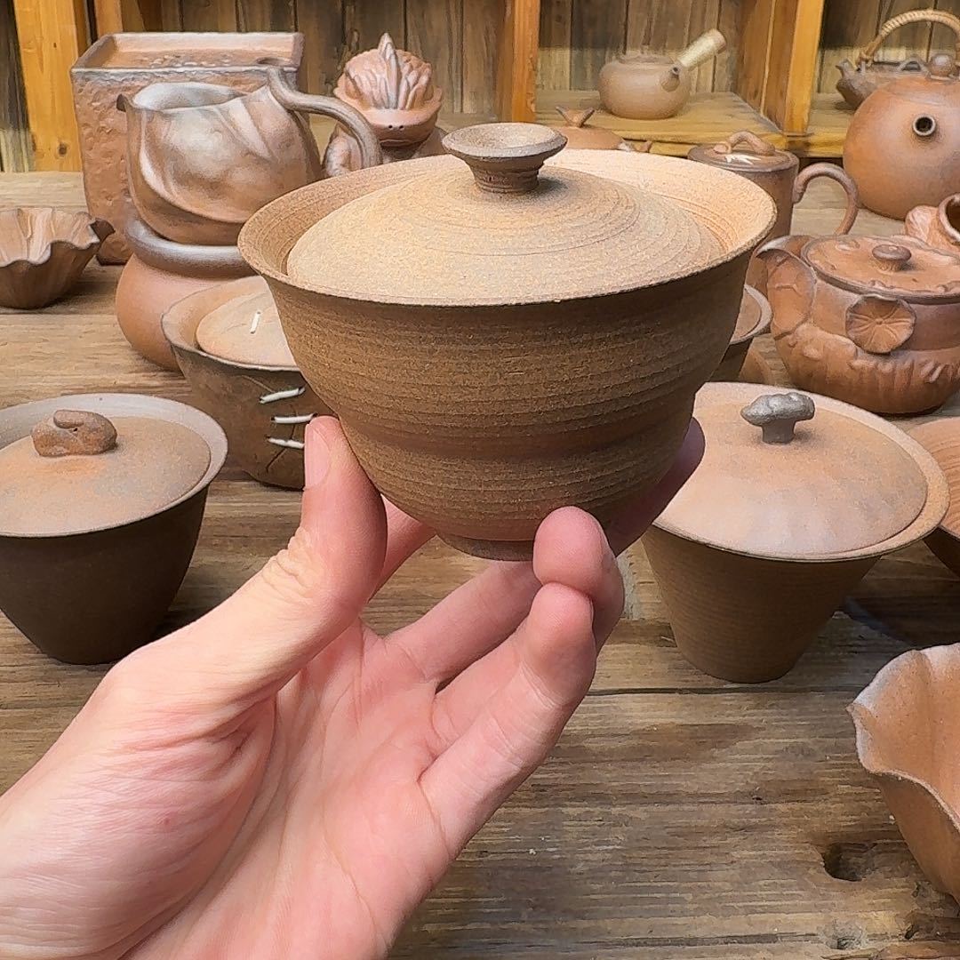 原矿老岩泥茶器系列