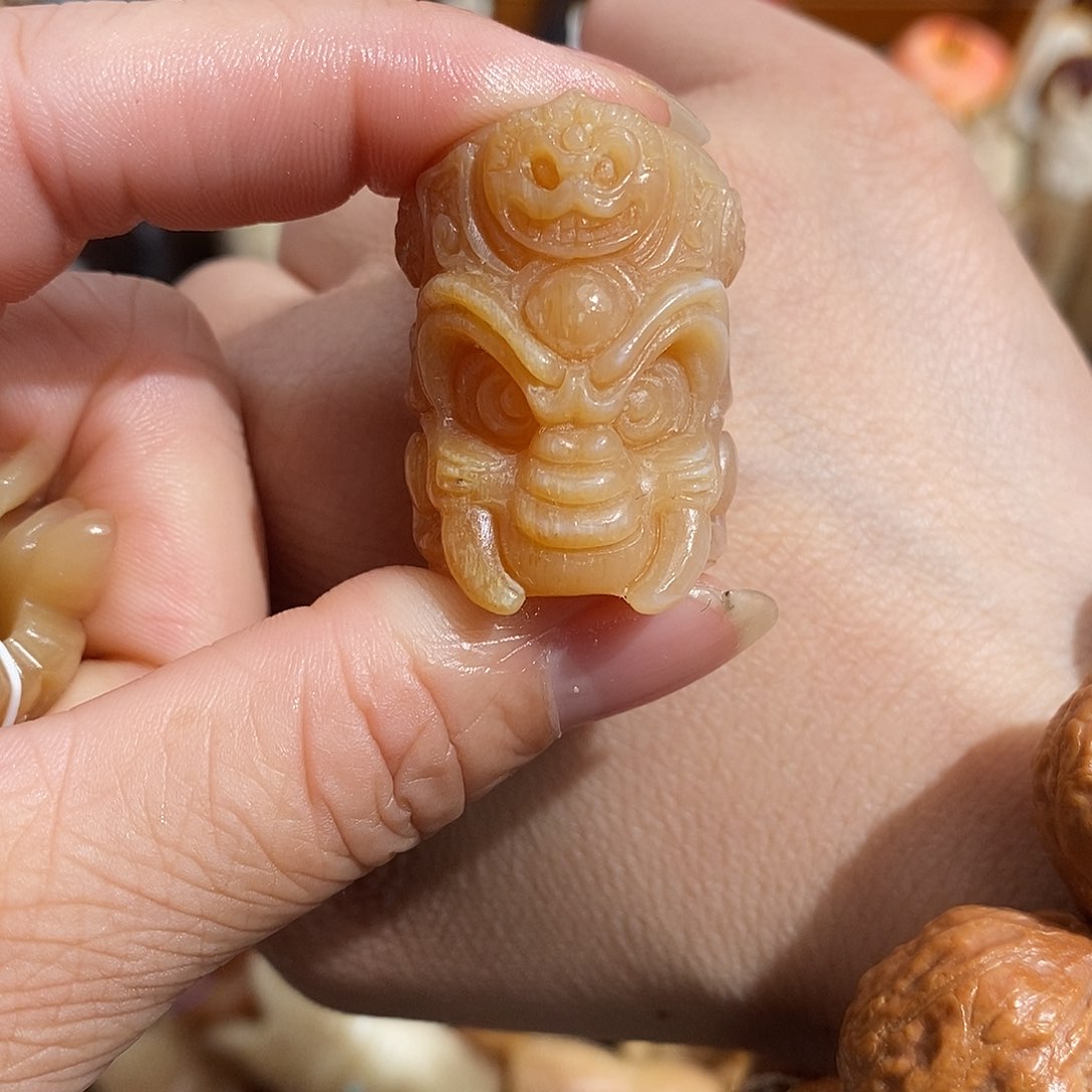 把件鹿骨M14象神短笛不退换