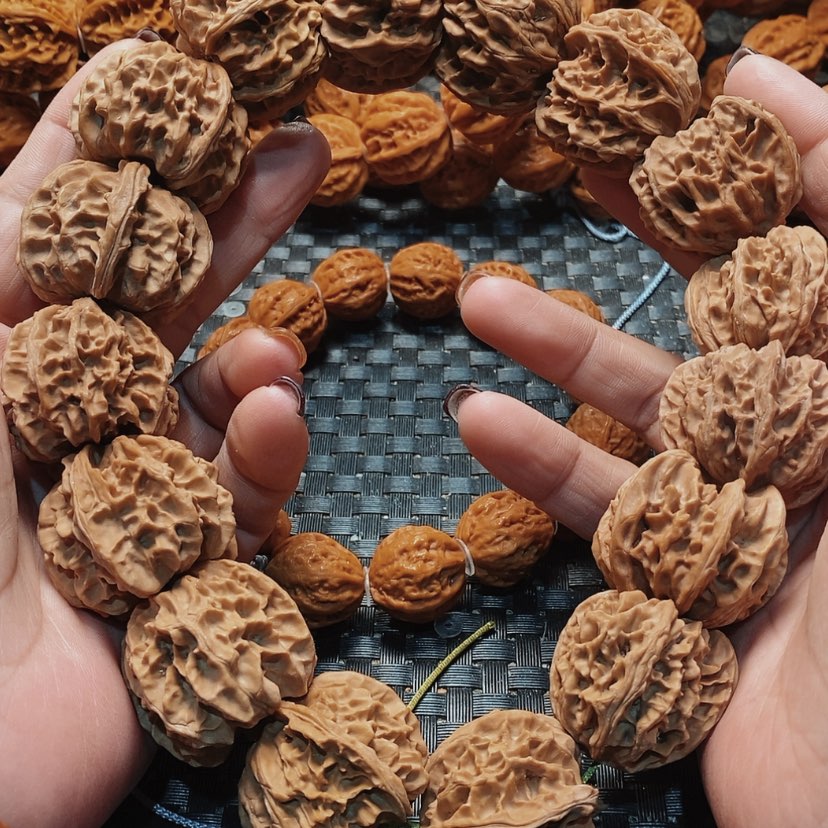 【闪购商品】文玩核桃吊坠野麻核桃