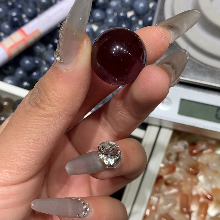 查罗石（紫龙晶）无未镶嵌紫水