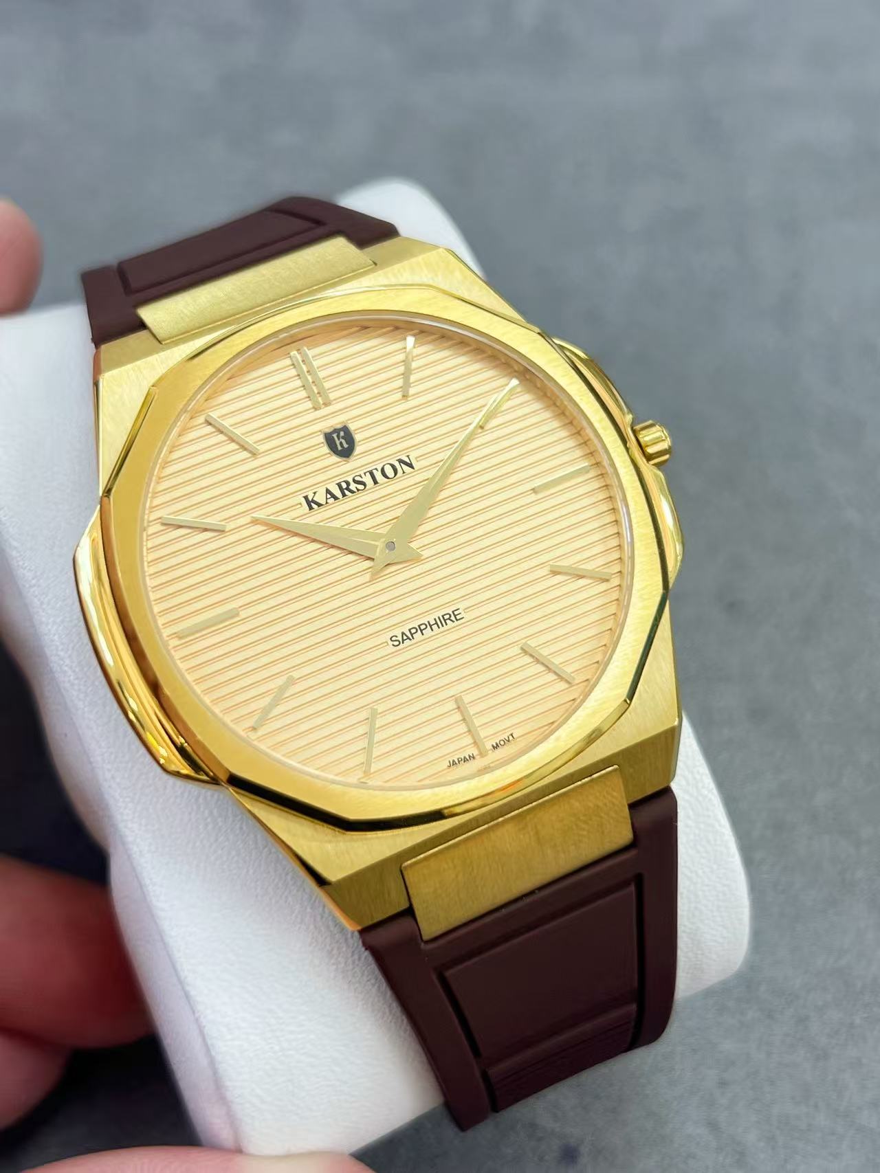 凯斯顿手表撤柜库存超薄石英男士腕表裸表时尚百搭简约经典男款