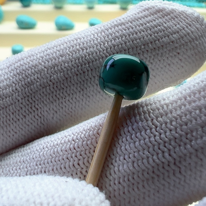 绿松石珠宝奇石未镶嵌8.5