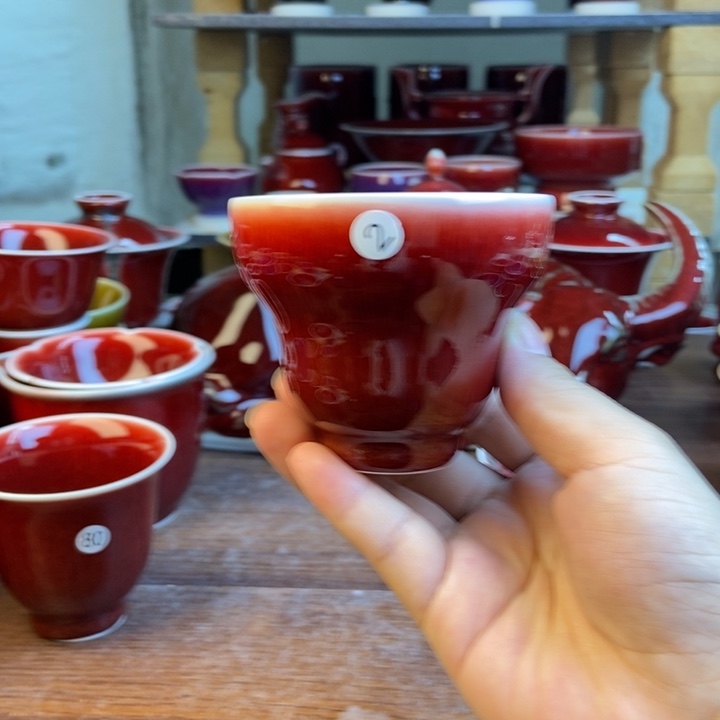 景德镇名陶坊原矿郎红
