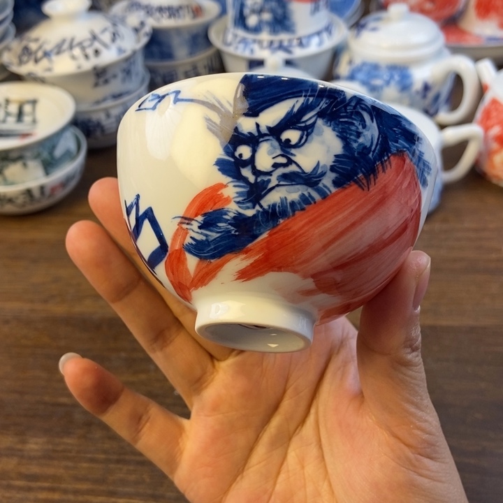 品***茶瓷片景德镇陶瓷艺术