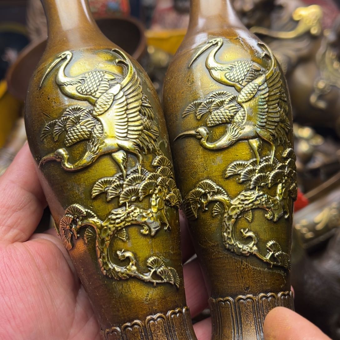 茶壶香炉铜器摆件