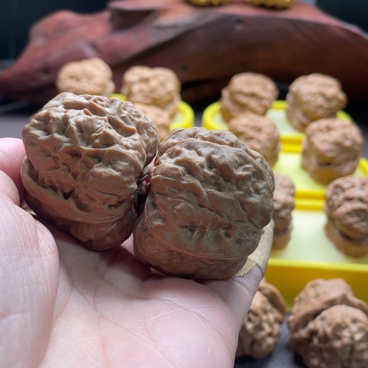 吊坠文玩核桃蛤蟆头3743