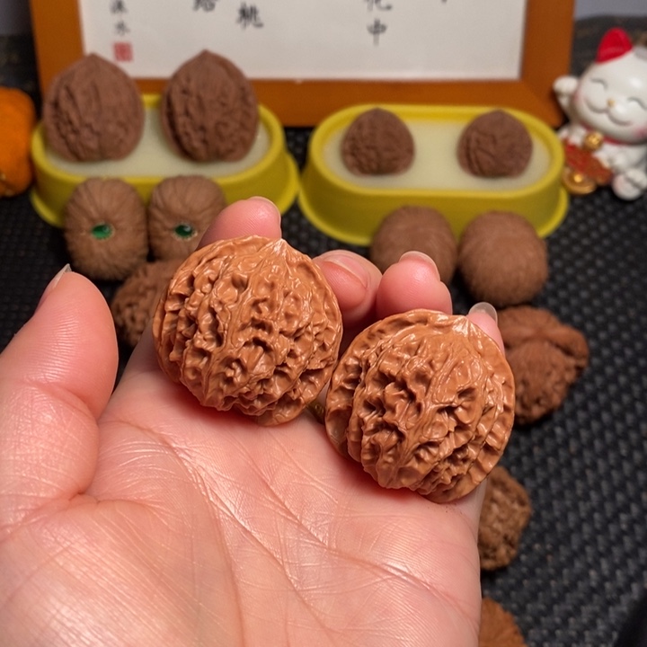 把件文玩核桃34苹果