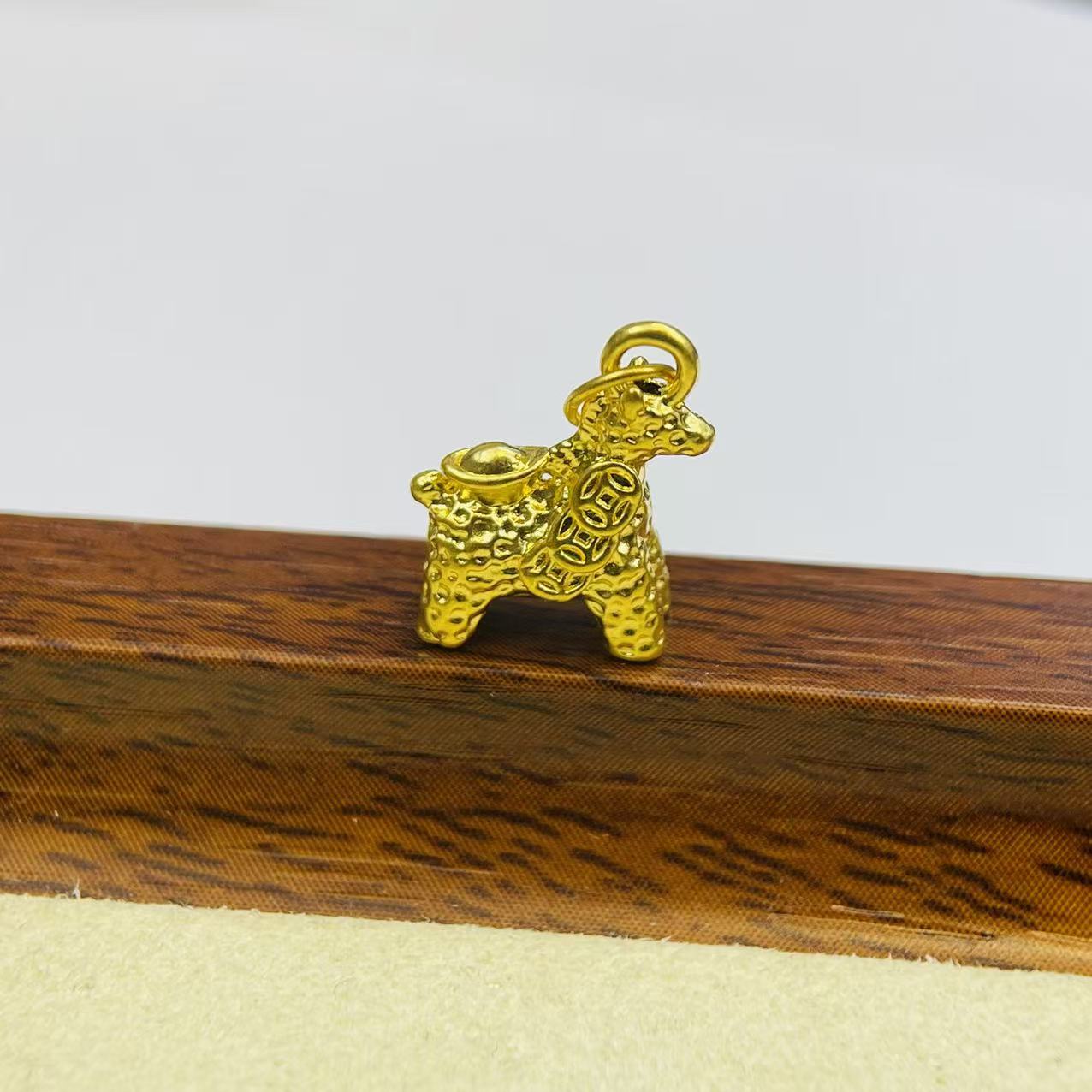 新金社黄金足金999黄金小马DP1172-0330