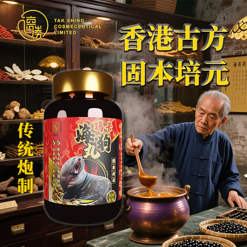 TAKSHING海狗丸秘鲁玛咖男滋补保健品玛卡淫羊藿成人壮筋骨固本片